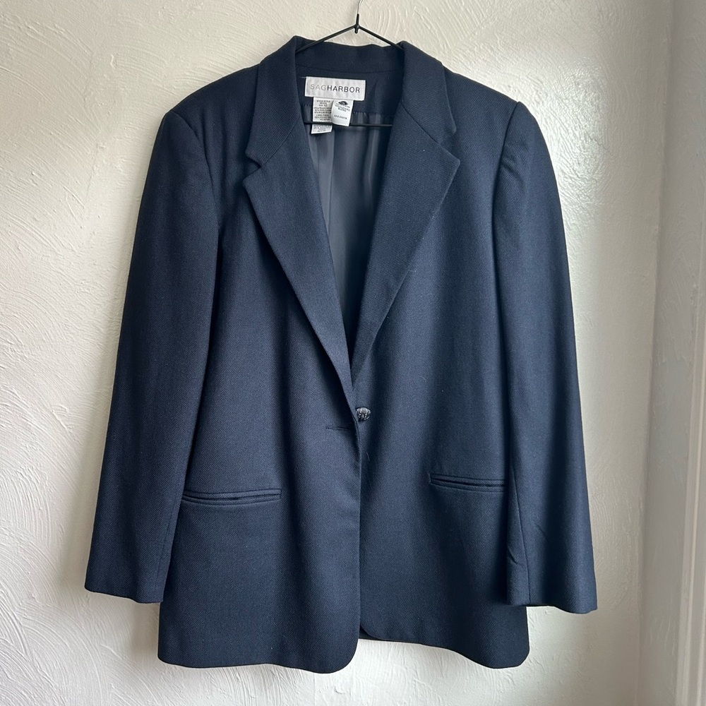 Sag Harbor Wool Blazer